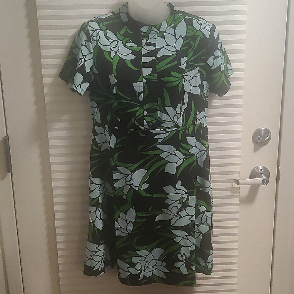 Floral Silky Feel Dress